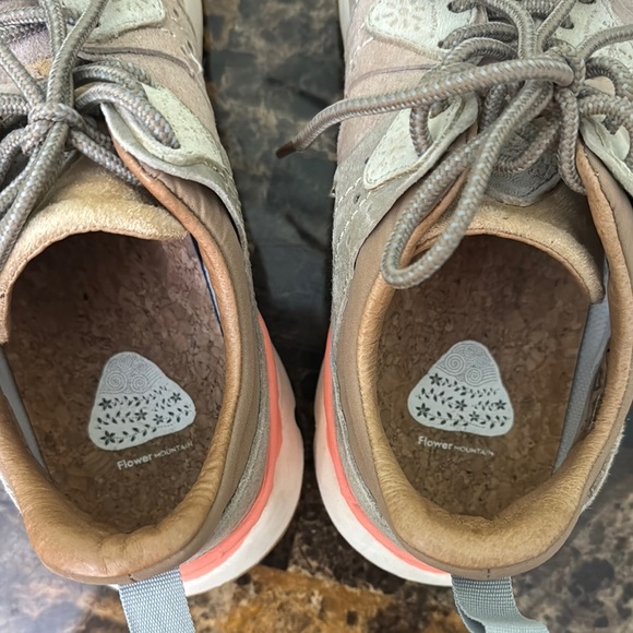 Free people Flower Mountain Pink Technical Fabric and Suede Sneakers Wesley - Picture 4 of 10